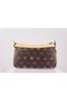 Aura Brown-Beige Chain Detailed Women's Baguette Bag - 3