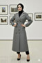 Seasonal Belted Trench Coat 5854-1 Khaki - 3