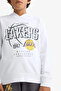 F4085 White Boy's Nba Los Angeles Lakers Hooded Sweatshirt - 5