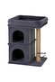 Double Slot Terrace Cat Resting and Playing Area Ptlx-0113 - 4