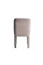 Alhamra Beige Dining Chair - Solid Wood & Fabric Upholstery, 1-Seater, Elegant Design - 53x56x92cm - 4