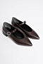 Women's Bitter Brown Daily Short Heeled Shoes Tr23Ms01B - 3
