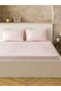 100% Natural Anatolian Cotton Hypoallergenic Poplin Single Duvet Cover Set 160X220 – Pink - 3