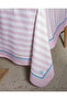Louve Polycotton Tablecloth - Powder/White - 150X150 cm - 3