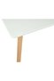 Stork 6-Seater Dining Table - White/Beech, Engineered Wood & Metal, 150x90x75cm, Modern Furniture - 4