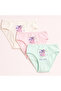 Girl's Cotton Combed Underwear Briefs 3-Piece Set