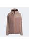 W Mt 2L Rain Jk Women's Brown Jacket Jn0857 - 7