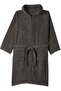 Terry Cotton Bath Robe - Grey