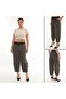 Plus Size Mom Fit Winter Sport Stylish Women's Pants