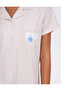 Ribbed Jersey Pajama Set - 5