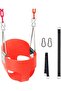 Swing Seat (Red) – Durable Plastic Bucket Swing with 59" Chains (Ages 1+) - 3