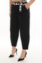 Plus Size Women's Mom Fit High Waist Extra Large Trousers with Elastic Waistband