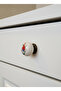 Porcelain Button Tulip Furniture Drawer Wardrobe Kitchen Cabinet Handle - 2