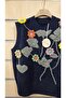 Woolen Blouse Ivy Flower Pattern - 3
