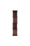 Alhamra Dark Brown Bookcase/Display Cabinet - Durable Plywood Design, 100x40x180cm, 2-Year Warranty - 5