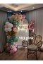 Retro Powder Pink Latex Balloon 10 Pieces 5 Inches 12.5 cm - 2