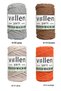 Premium 3 Twist, Searched Macrame, Cotton Macrame, Rope Rope, Three Twist, Hobby Rope, 250 Gr, Red - 5