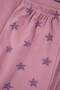 Gül Kurusu Yıldız Baskılı Büyük Beden Pijama Takımı TBBAW26AI00045 - 4