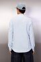 Mavi Basic Hakim Yaka Apoletli Slim Fit Uzun Kollu Keten Görünümlü Gömlek TMNSS20GO0188 - 4
