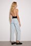 Açık Mavi Yüksek Bel Düz Kesim Straight %100 Pamuk Non-Stretch Jeans TWOSS23JE00089 - 6