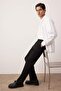 Siyah Erkek Boyfriend Fit Kumaş Pantolon TMNAW26PL00017 - 7