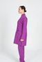 Tesettür Light Purple Lycra Doctor and Nurse Uniform Medical Surgical Suit - 3