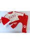 Unisex New Year, Christmas, Chiristmas Concept Cat 3-Piece Baby Set - 2