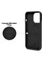 iPhone 13 Pro Max Case Inside Velvet Camera Raised Launch Silicone Cover Deep Purple - 3