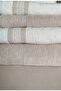 Tuana Linen Guipure 4 Piece Boxed Bathroom Set 2 Pieces 90X150 cm 2 Pieces 50X90 cm - 4