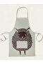 Basic Printed Polyester Kitchen Apron - 2