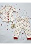Heart Collar Pajama Set - 4