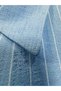 STRIPED SHIRT COLLAR DOUBLE PANT SUIT 43601 - 5