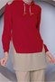 Piece Detailed Collar Neck Tunic 41368 - 4