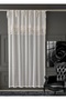 Linen Look Panel Curtain Ecru - 5