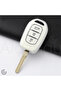 Renault Clio Megane Captur Laguna Dacia Duster Sandero Stepway Logan Tpu Key Case Cover (Byz Silver)