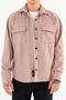 Men's Mink Comfortable Fit Sports Jacket with Hood, Double Pockets and Snap Fasteners - 2