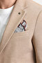 Abrines Men's Mustard Cotton Lycra Stretching Fabric Slim Fit Sports Blazer Jacket - 5