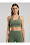 Everfit Training Essentials Khaki Women's Cross Back Sports Bra