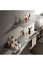 Gkd Decorative Stainless Steel Rack, 50Cm-30Cm 2 Pcs Modern Bathroom Towel Rack and Storage Unit