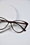 Cat Eye 70 Ekartman Bone Transparent Women Men Unisex Blue Light Protection Screen Glasses Eyewear - 8