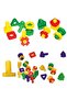 King Kids Screw Educational Shapes 64 Pieces