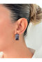 Gold Obsidian Anthracite Earrings - 3