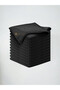 Diamond Series - 3 Pieces Black Microfiber Cleaning Cloth 40*40 Cm
