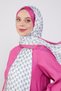 Fuchsia Double Color Brand Shawl - 3