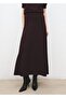 Wool Blend Knit Skirt