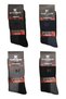 Men's Lambswool Thermal Wool Winter Towel Thick Multicolor Socks 4 Pack - 2
