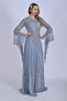 Wonderland Maxi Gown in Ice Blue