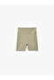High Waist Pocket Stitching Detail Biker Sports Leggings