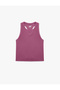 Sleeveless Crew Neck Sports Tank Top - 3