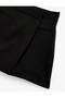 Fleto Pocket Detailed Double Breasted Mini Shorts Skirt - 5